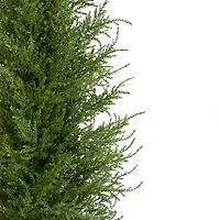 2ft. Unlit Artificial Cedar Pine Petite Arborvitae Tree in Round Pot