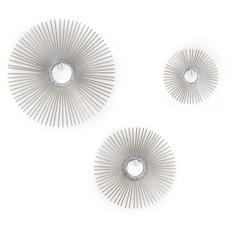 Habitat Decor Sunburst Metal Wall Art Set