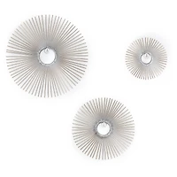 Habitat Decor Sunburst Metal Wall Art Set