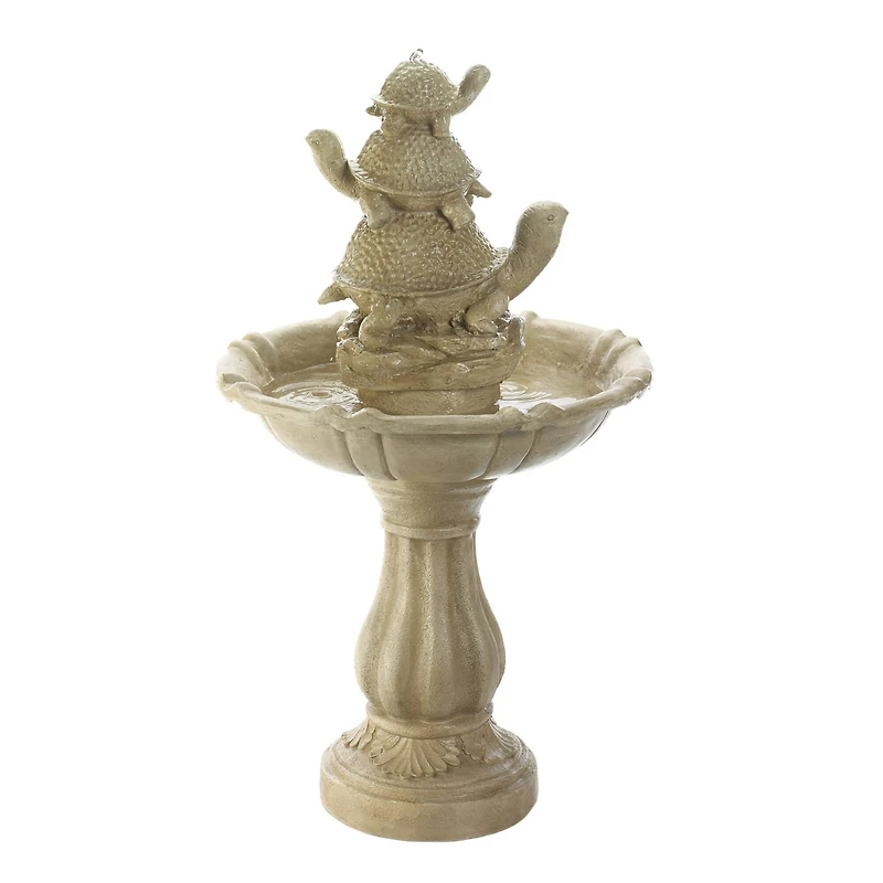 37.5" Turtle Trio Garden Fountain