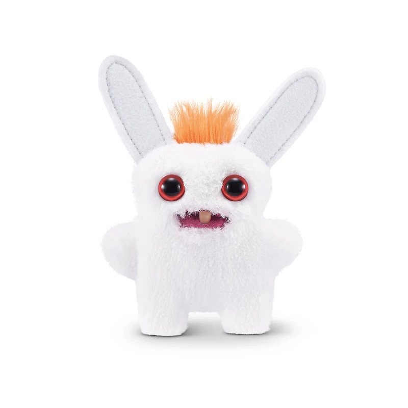 Fuggler™ Baby Fugg™ 3.5" White Rabid Rabbit Funny Ugly Monster Soft Plush