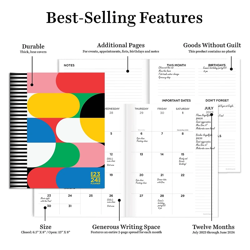 TF Publishing 2023-2024 Mod Pods Medium Monthly