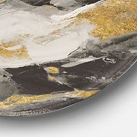 Designart - Marble Gold and Black II