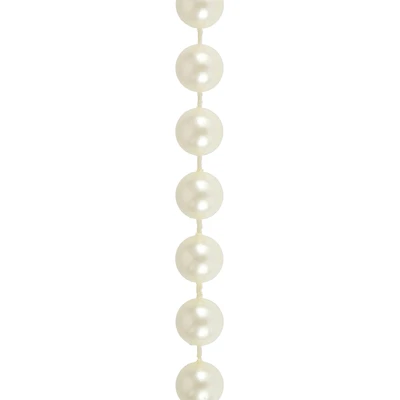 10mm Round Plastic Pearl Bead Garland