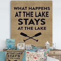 Designart - Stays At The Lake
