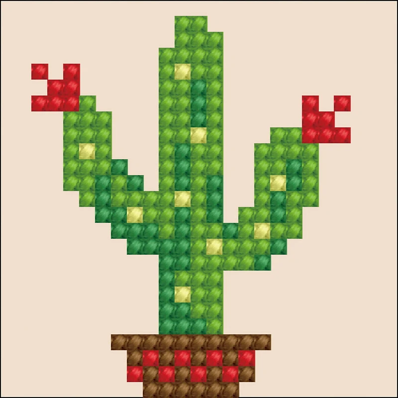 Diamond Dotz® Texas Bloom Diamond Painting Artwork Kit with Frame