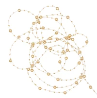 40ct. Warm White Gold Pearl LED String Lights by Ashland®