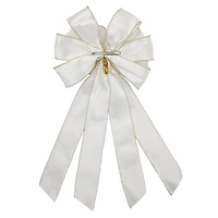20.5" Cream Shimmer Tree Bow by Celebrate It®