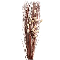 Brown & Cream Dried Foliage & Grass Arrangement