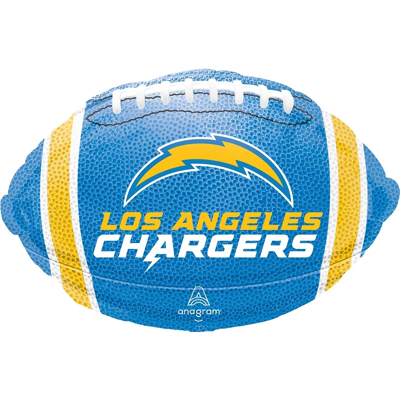 17" Los Angeles Chargers Football Foil Balloon