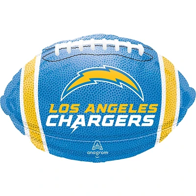 17" Los Angeles Chargers Football Foil Balloon