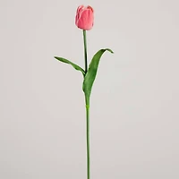 25" Pink Tulip Flower Stems, 3ct.