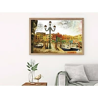 Diamond Dotz® Intermediate Waiting for Passengers Diamond Painting Kit