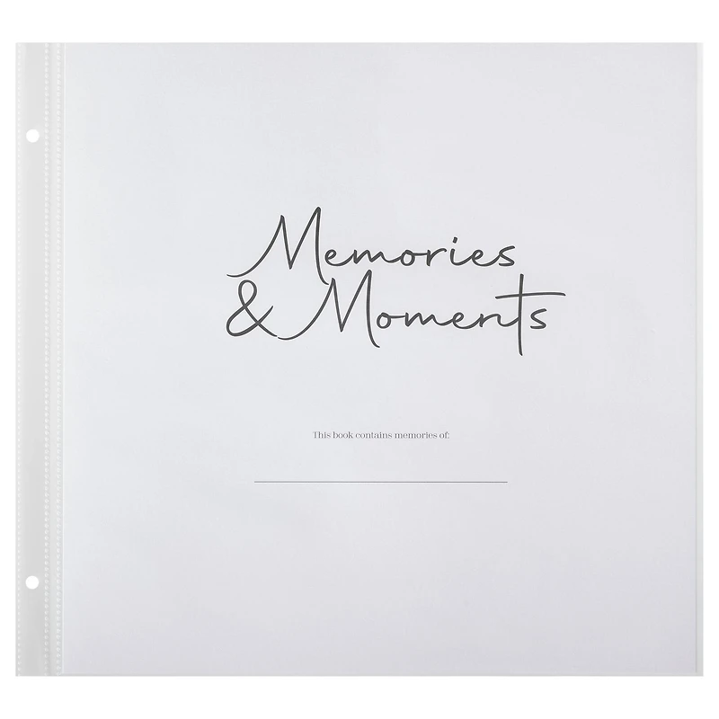 12" x 12" Memories & Moments Guided Scrapbook Layouts by Recollections™