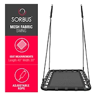 Sorbus Rectangular Platform Swing