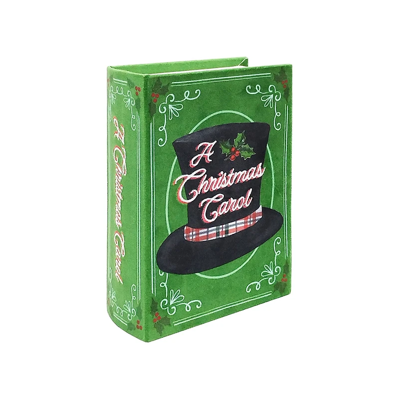 8" Green Christmas Carol Book Tabletop Décor by Ashland®