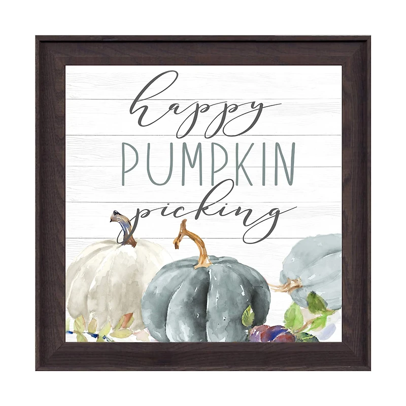 Timeless Frames® Happy Pumpkin Picking Framed Wall Art