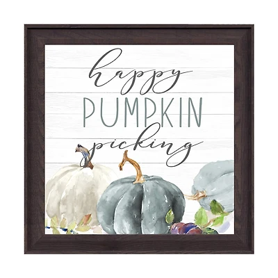 Timeless Frames® Happy Pumpkin Picking Framed Wall Art
