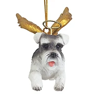 Design Toscano Honor the Pooch Mini Schnauzer Angel Ornament