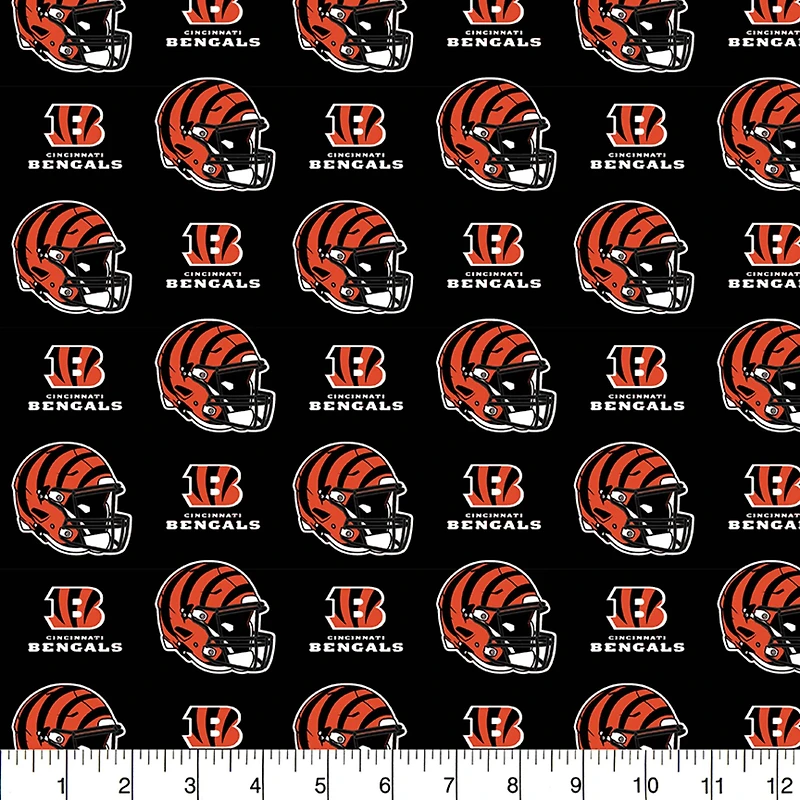 NFL Cincinnati Bengals Cotton Fabric