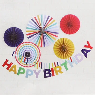 Multicolor Happy Birthday Décor Kit by Celebrate It™