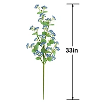 33" Blue Queen Anne's Lace Stem by Ashland®