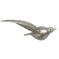 Silver Polystone Farmhouse Birds Wall Decor Set