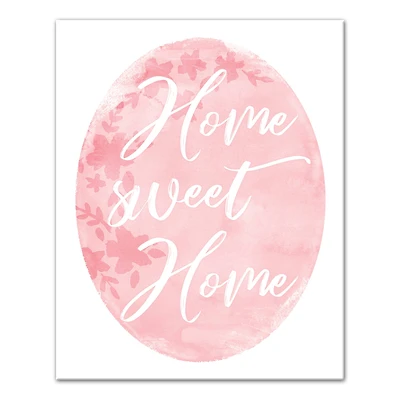 Home Sweet Home Canvas Wall Art