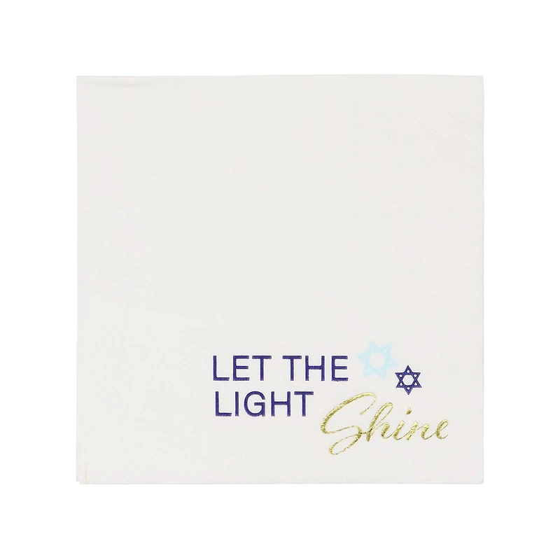 Let the Light Shine Beverage Napkins, 20ct. by Ashland®