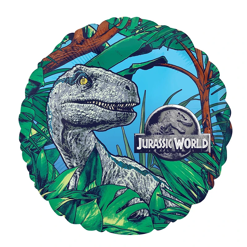 18" Double-Sided Jurassic World Foil Balloon
