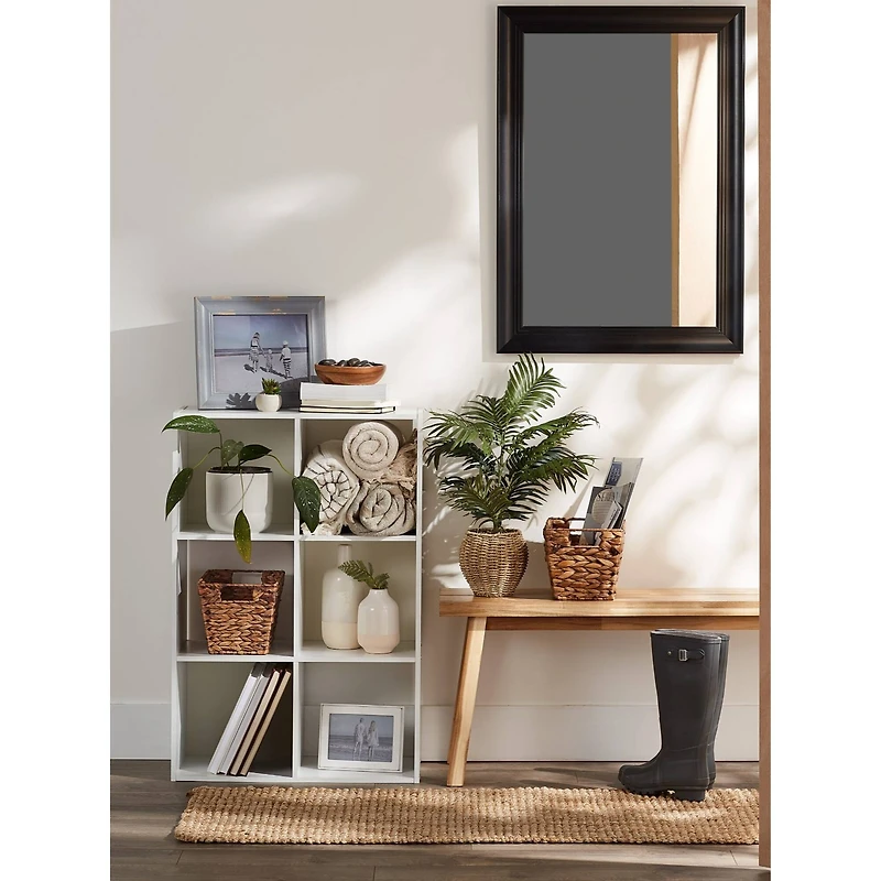 DII® Medium Dark Brown Water Hyacinth Baskets, 2ct.