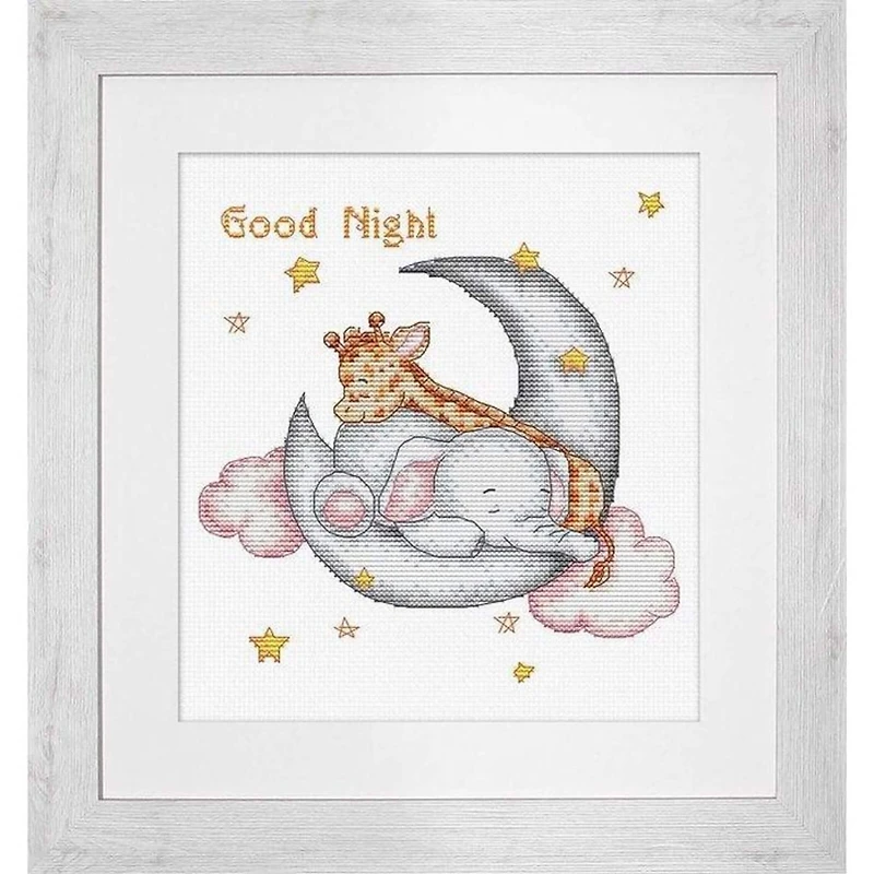 Luca-s Good Night Counted Cross Stitch Kit