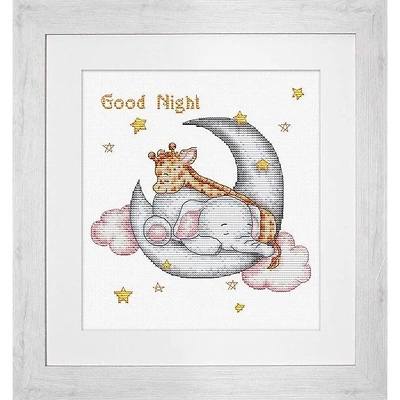 Luca-s Good Night Counted Cross Stitch Kit