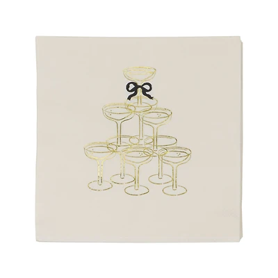 Champagne Tower Beverage Napkins, 20ct. by Celebrate It™