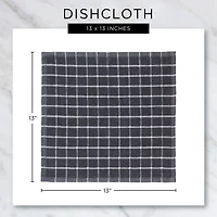 DII® Assorted Red Dishtowel & Dishcloth (Set of 5)