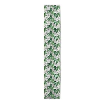 Green Palms Outdoor Table Runner