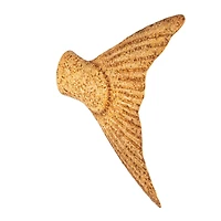 Hello Honey® 11.75" Distressed Gold Salmon Tail Metal Wall Décor