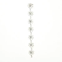 Rhodium Metal Palm Tree Beads by Bead Landing™