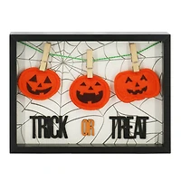 Assorted 8" Clothespin Halloween Character Block Tabletop Sign, 1pc. by Ashland®