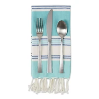 DII® Tidal Stripe Fouta Cloth Dinner Napkins, 6ct.