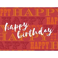 JAM Paper Birthday Wishes Blank Variety Card Set