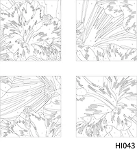 Hibiscus Paint-by-Number Gallery Mini Kit by Artist's Loft®