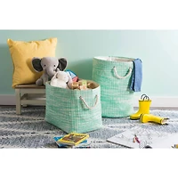 DII® Large Tweed Rectangle Woven Paper Storage Bin
