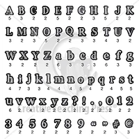 Creative Teaching Press Chalk It Up! Chalkboard 4" Designer Letters, 3 Packs of 211