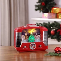 Lighted Christmas Holiday Radio