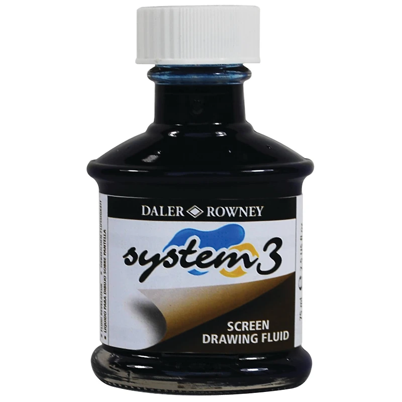 Daler-Rowney® System 3 Screen Drawing Fluid, 75mL