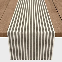 Brown Stripes Outdoor Table Runner