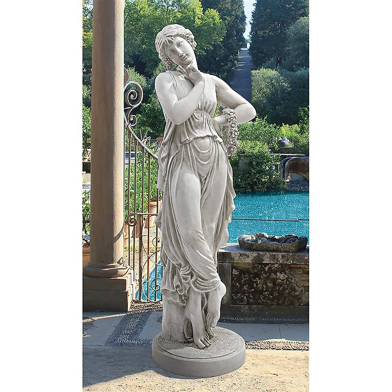 Design Toscano 42.5" Dancer with Finger on Chin Sculpture