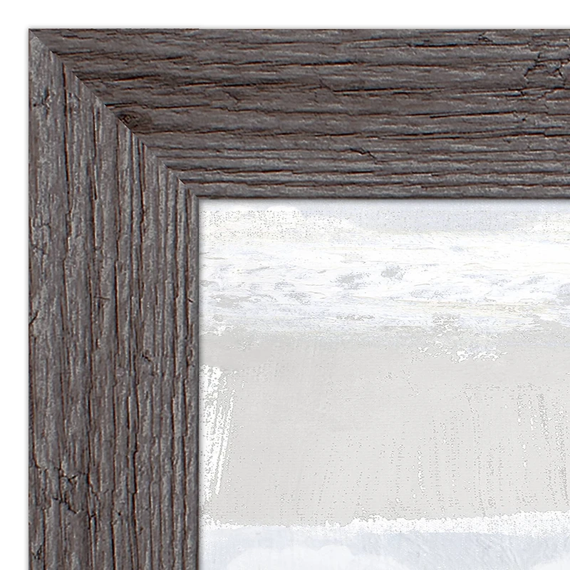 Abstract Landscape & Tranquil Water 11" x 14" Western Framed Print