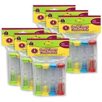 Teacher Created Resources® Combo Sand Timers, 6 Packs of 4